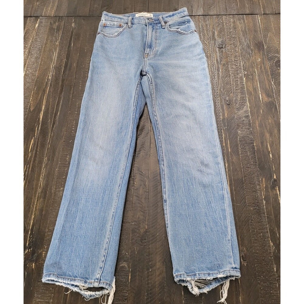 Abercrombie & Fitch The Ankle Straight Ultra High Rise Jeans Denim Women’s 00